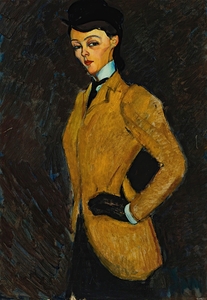 L’Amazone [1909] by Amedeo Modigliani [1884–1920]